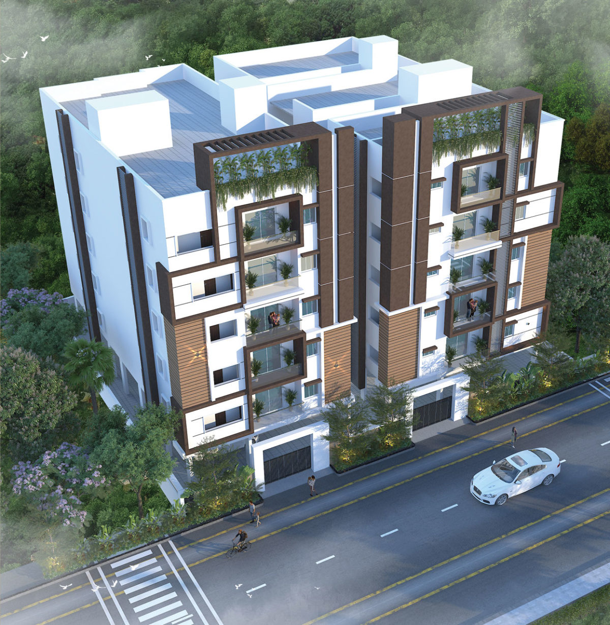 Saanvi Properties 2 BHK, 3 BHK Flats / Apartments for sale in Narsingi, Alkapur Township